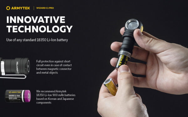 ARMYTEK WIZARD C1 PRO MAGNET USB - Image 9