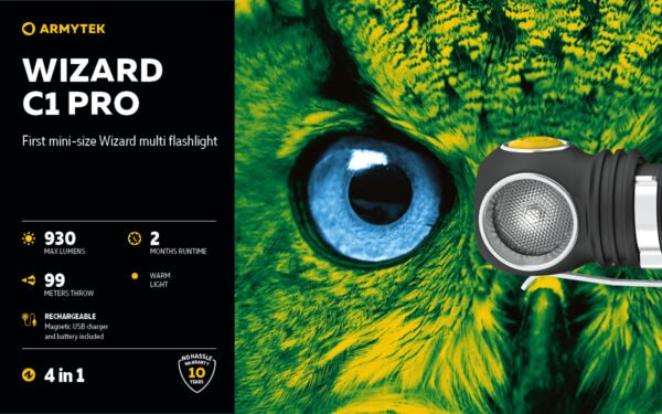 ARMYTEK WIZARD C1 PRO MAGNET USB - Image 20